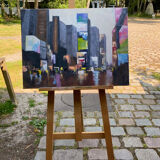 Painting work Square time