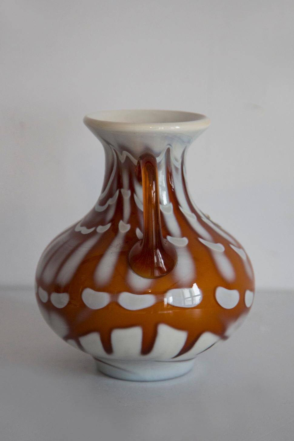 Artistic vase from the mid-century, Prokuplje-Yugoslavia, 1970s