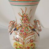 Handmade vintage ceramic vase from Italy.