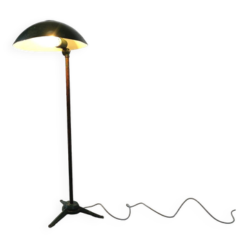 Lampadaire industriel en métal, années 1970