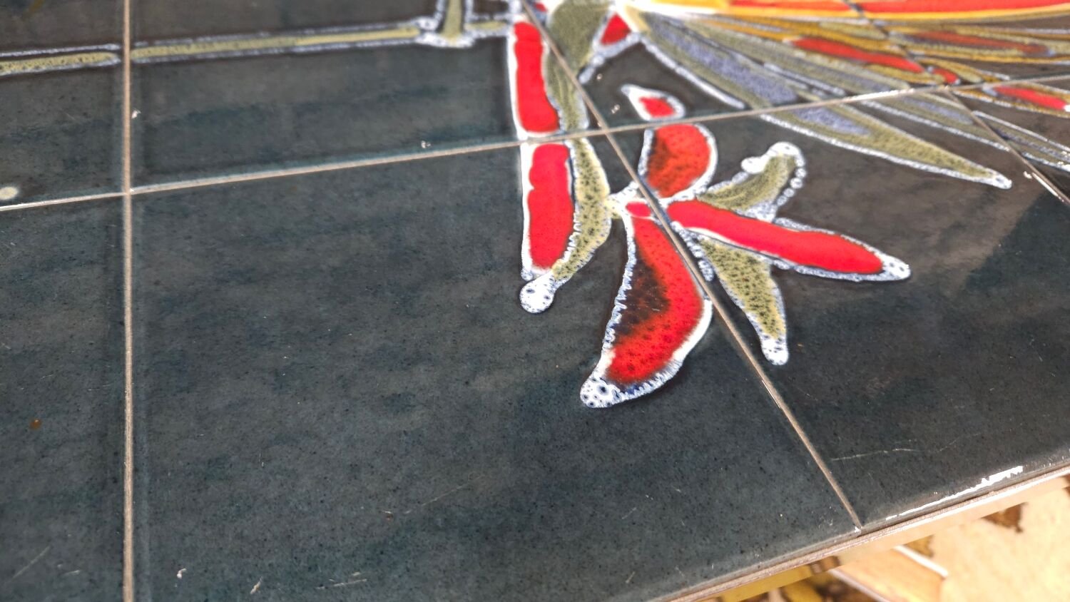 ADRI ceramic coffee table 1970