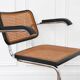 Fauteuil cesca b64 breuer - cannage de l'assise refait
