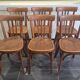 Set of 6 vintage Fischel bistro chairs, 1970s