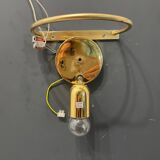 Set of 2 1980s Murano Glass Link Wall Sconces
