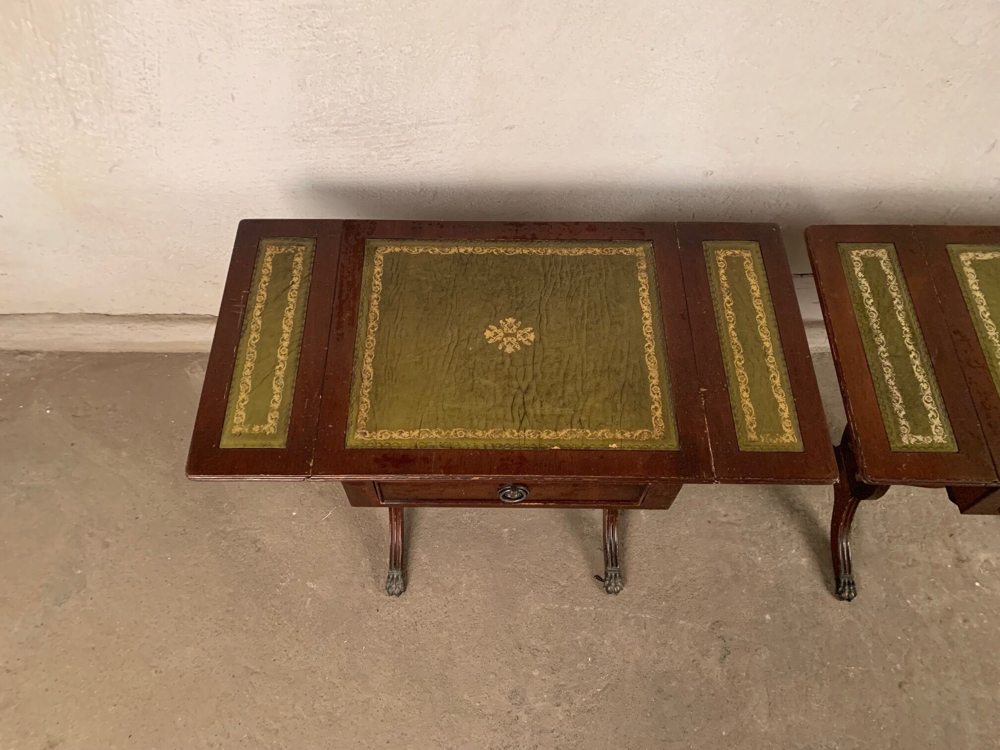 A pair of  side tables, 1950s
