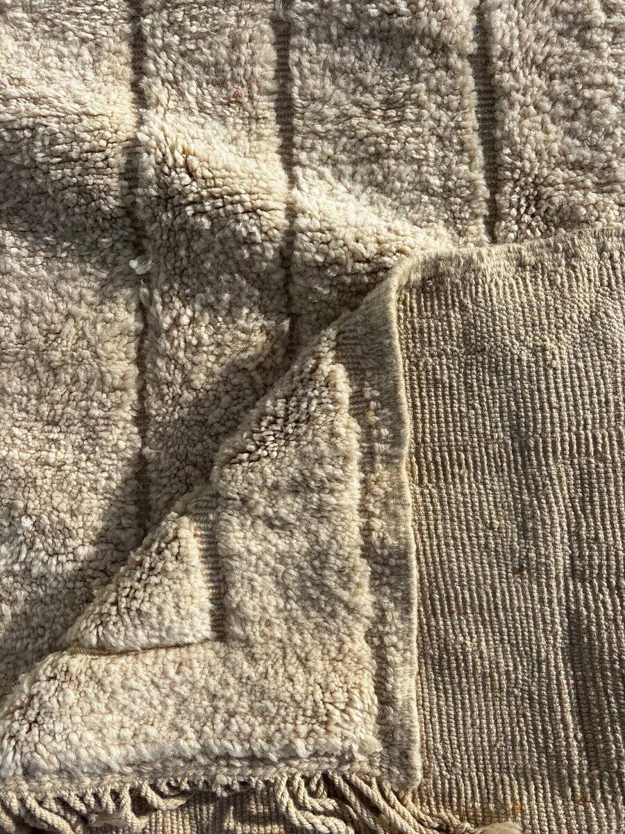 Large modern Berber-style rug in wool