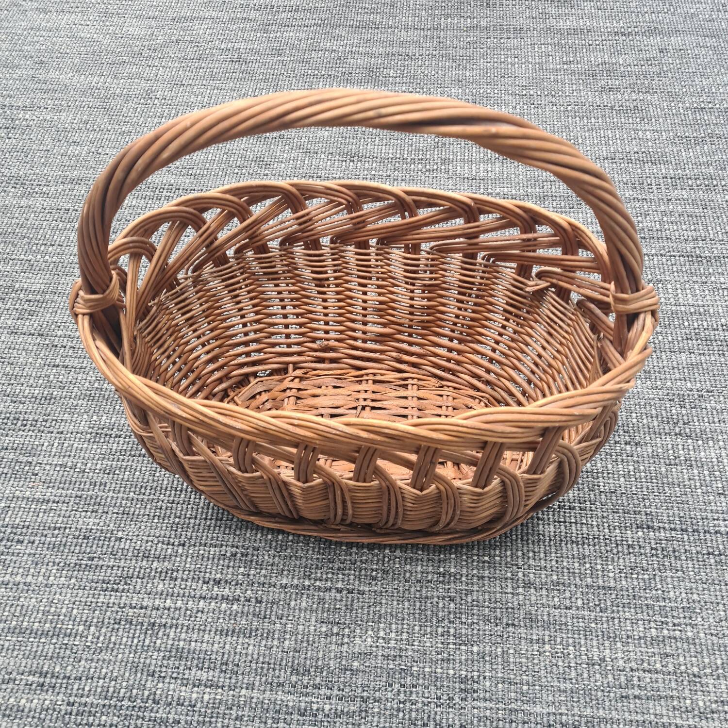 Old wicker basket