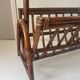 Rattan magazine holder