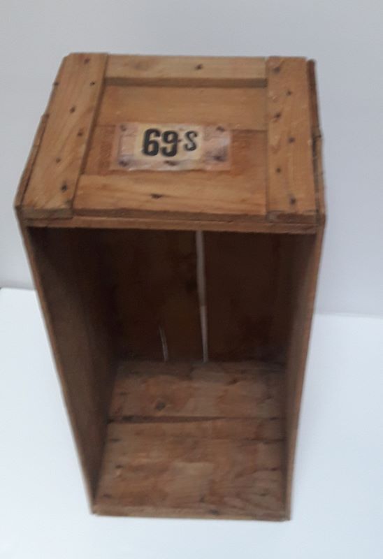 Wooden transport box