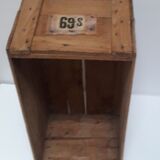 Wooden transport box
