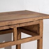 Antique solid wood console (c.1900) #31