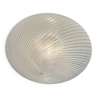 Vintage white ceiling light