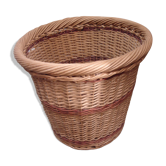 Panier à linge en rotin, 1980