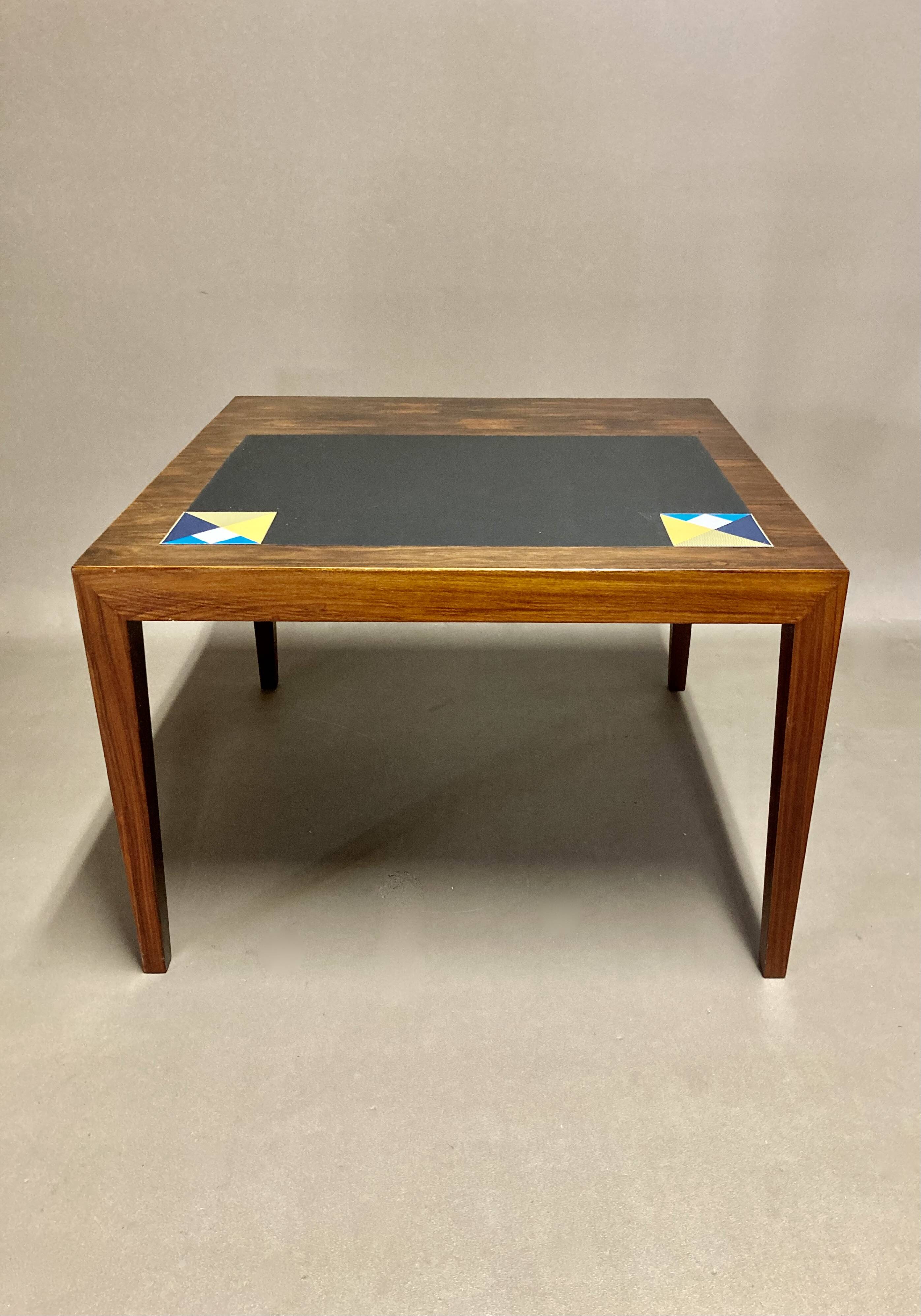 Scandinavian design coffee table from the 1950s, "Severin Hansen".