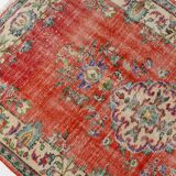 Oushak Turkish Anatolian Vintage Rug sku 2008