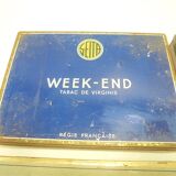 Set of 4 old cigarette boxes