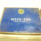 Set of 4 old cigarette boxes