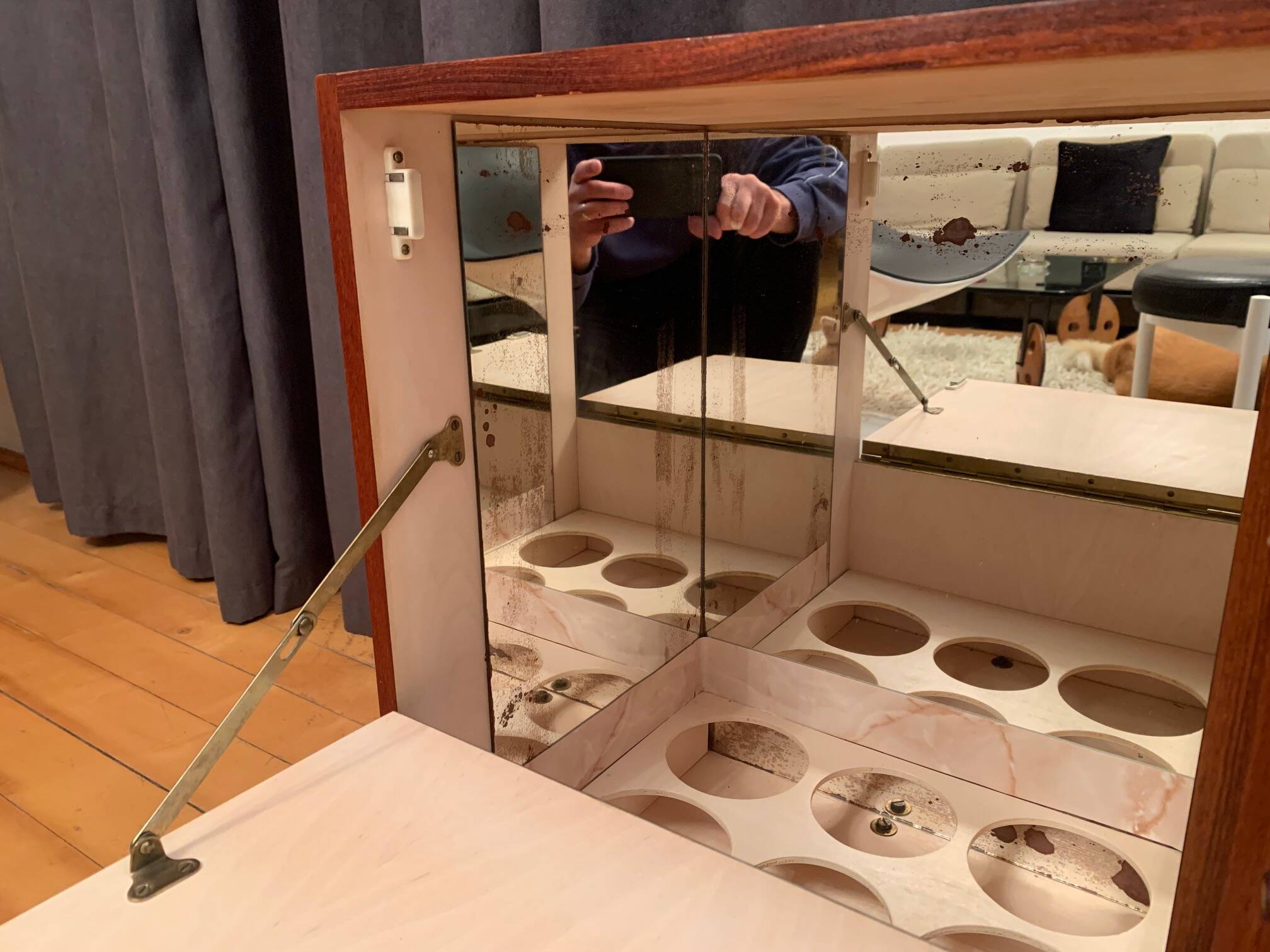Bar cart France, 1950s