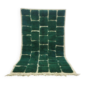 Tapis en laine marocaine fait main artisanale traditionnelle 2/3 m