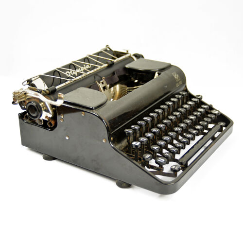 Machine à écrire simplex Olympia Büromaschinenwerke a.g. Stuttgart Allemagne 1938 Bauhaus