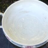 Soup dish of the Saint Amand faienceries of the new ceramic factories in the north