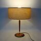 Lampe danoise vintage des années 60 – bois, métal, plastique