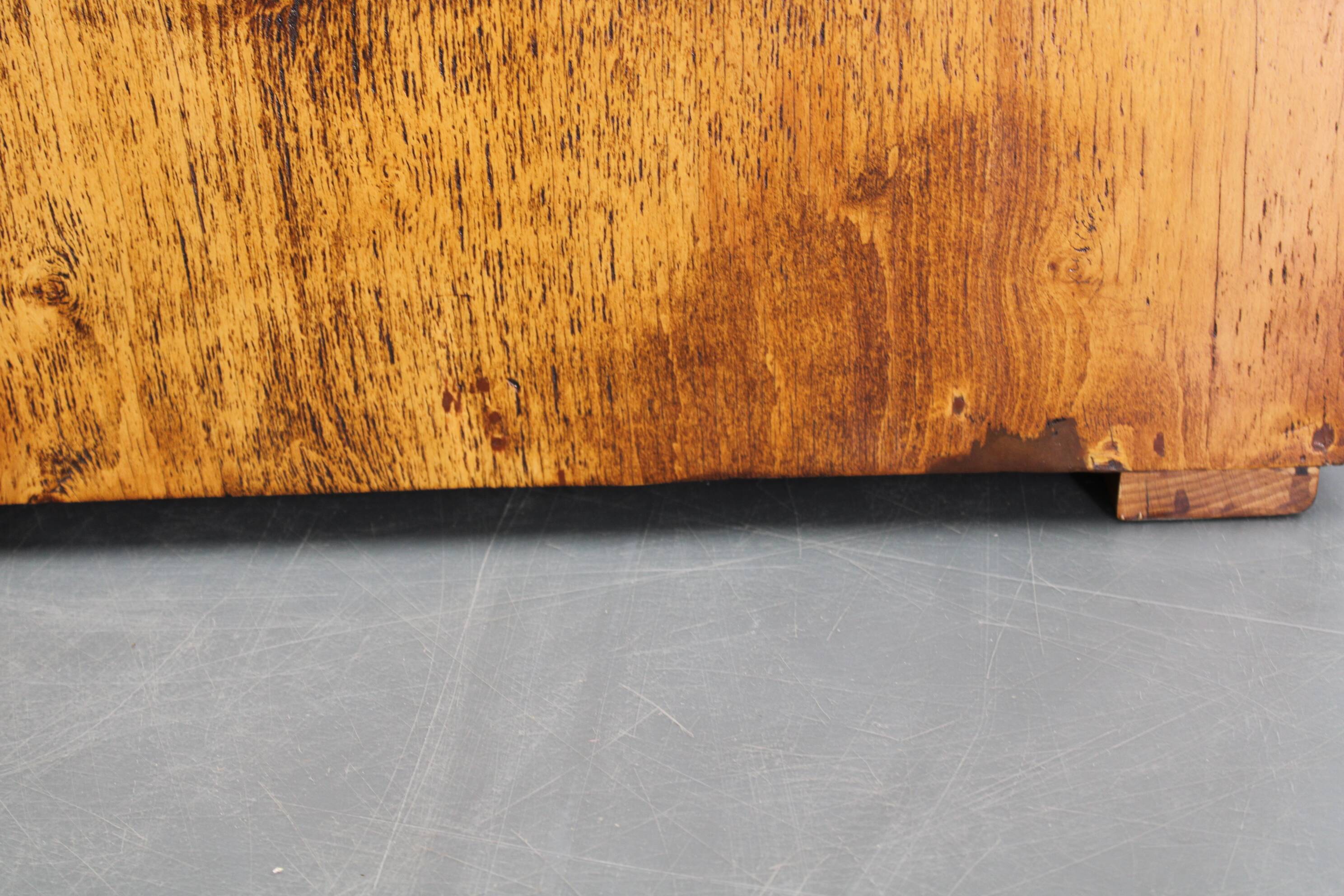 1940s Czechoslovak industrial bank drawer cabinet