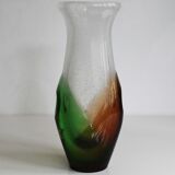 Vase en verre d'art des années 1970 par Frantisek Spinar - Modèle 7609/23