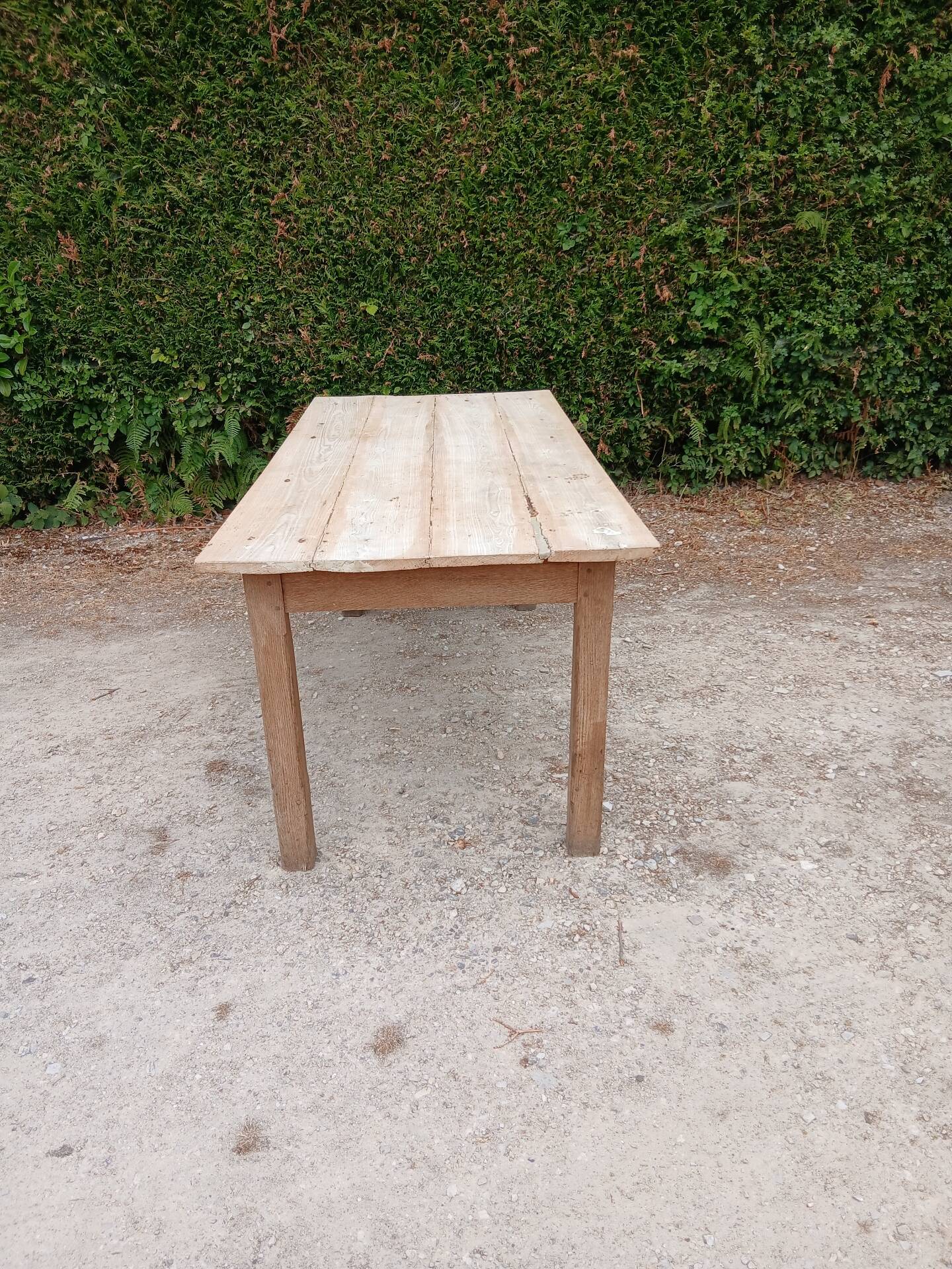 19th-century farmhouse table