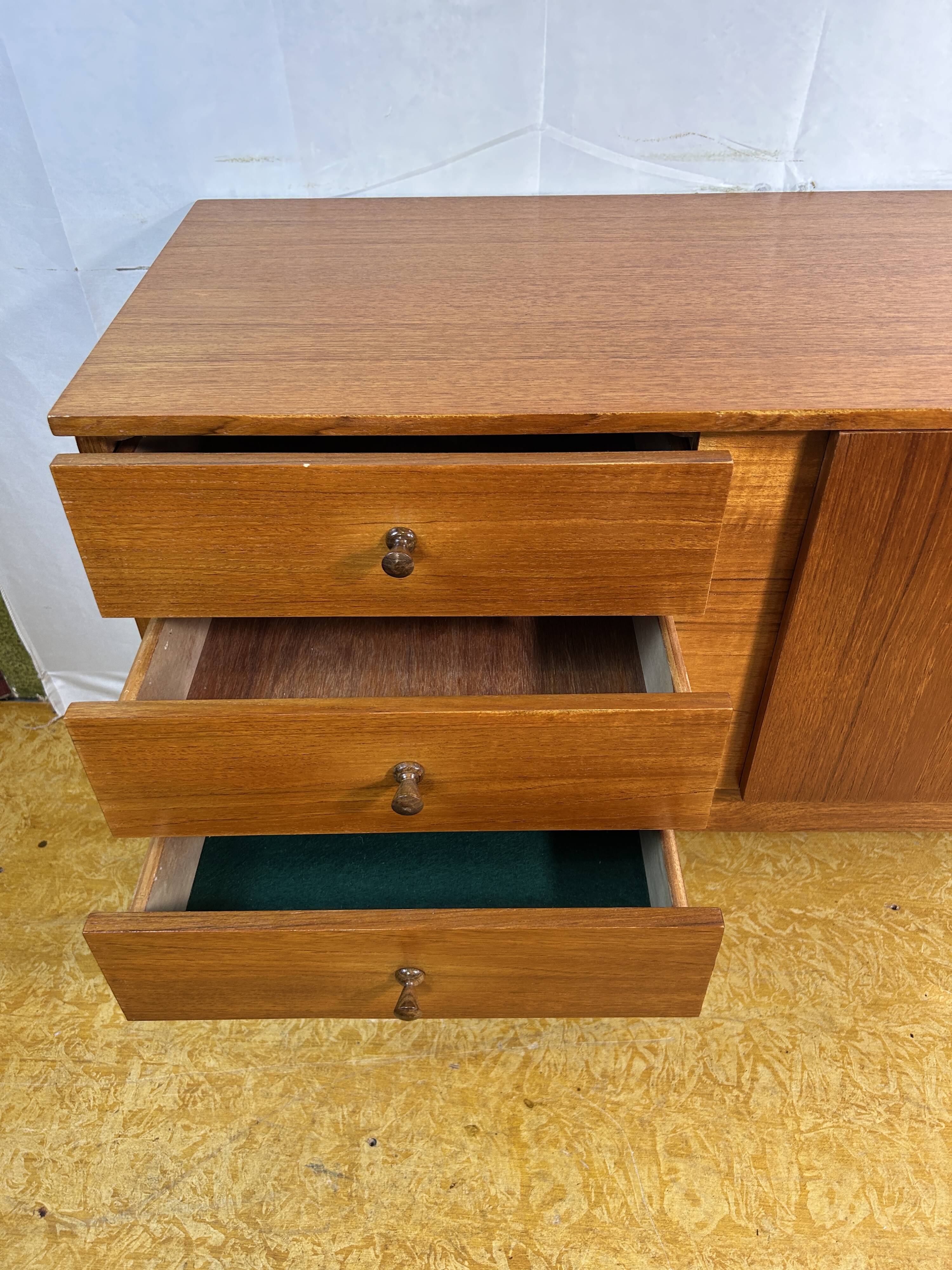 Mid-Century Retro Vintage Teak Sideboard by Beautility 1960s