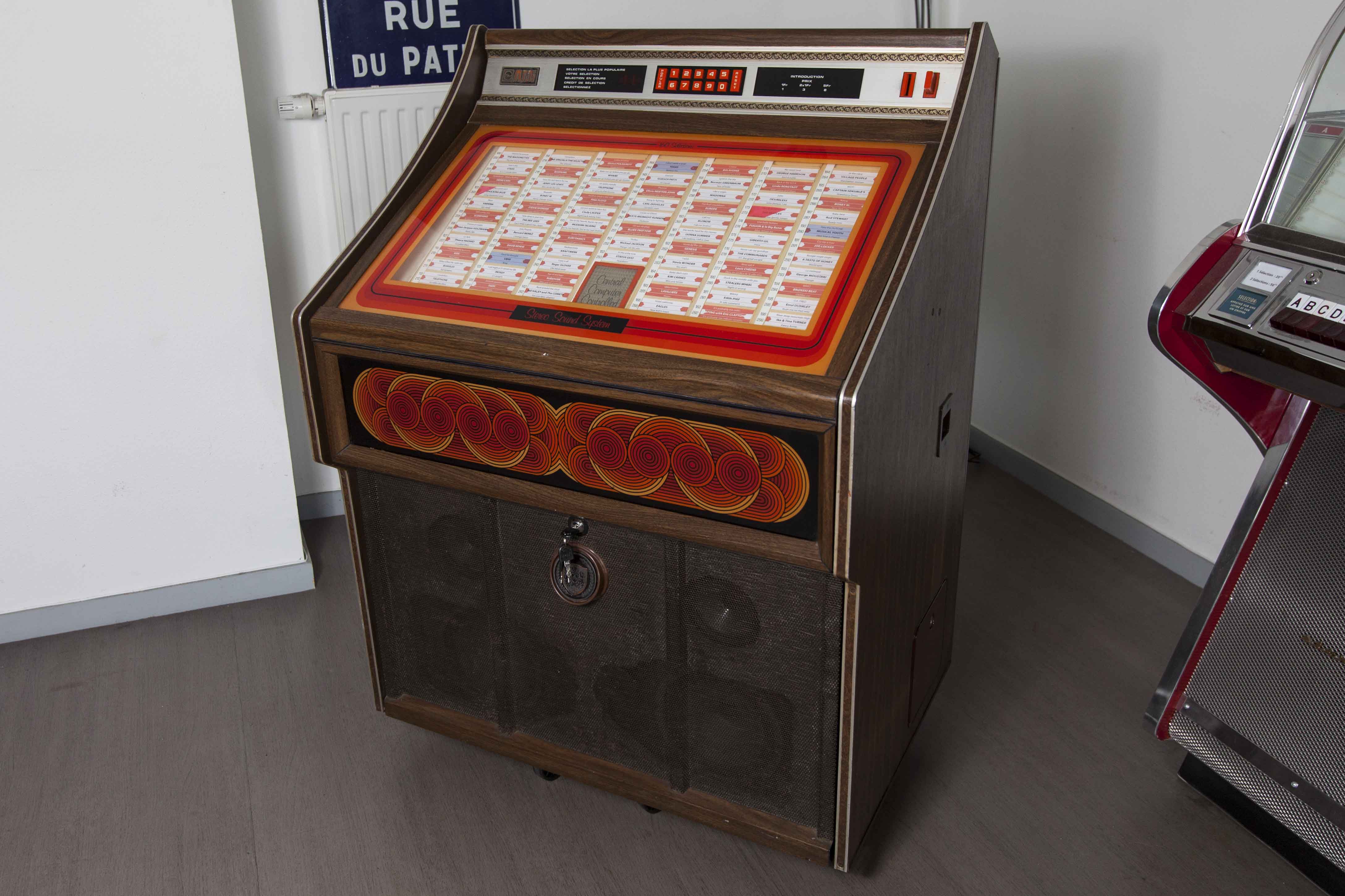 Jukebox rowe ami ri-3 jewel 1980 ready to use