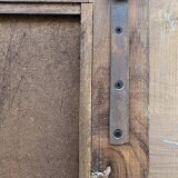 Burmese teak mirror