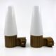 Ifö ceramic/opal glass wall lights • ref 6020 • Hans-Agne Jakobsson