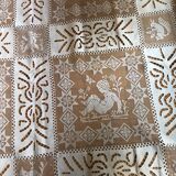Nappe brodée