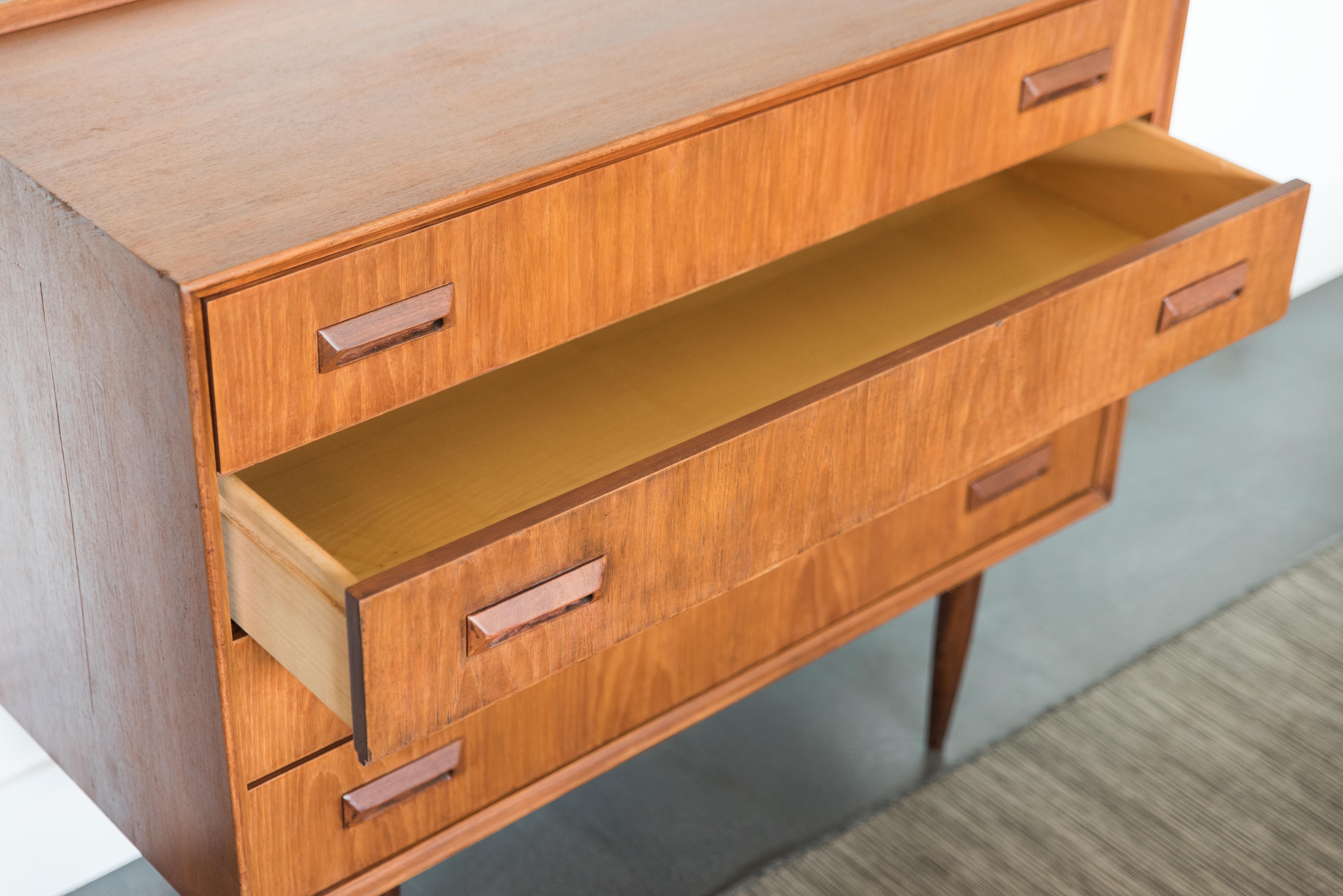 Scandinavian teak dresser