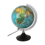 Globe terrestre lumineux vintage