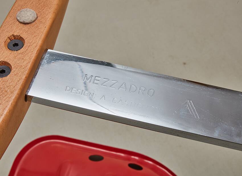 Achille & Pier Giacomo Castiglioni Mezzadro Stool for Zanotta 1957/1980s