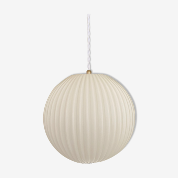 Louis Kalff opaline pendant lamp for Philips midcentury