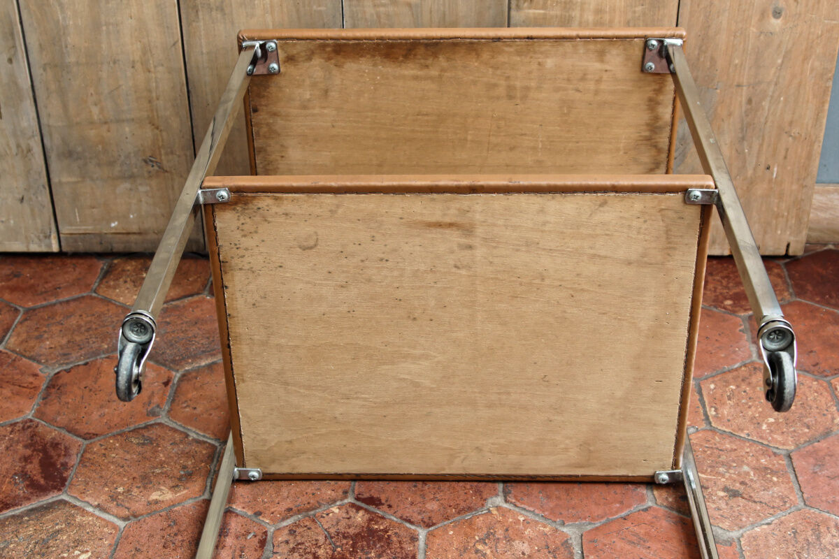 Desserte roulante vintage années 70