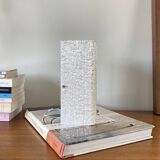 Seventies frosted plastic perspex wall light.