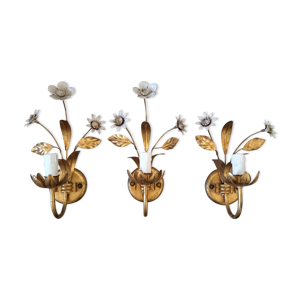 suite de trois appliques