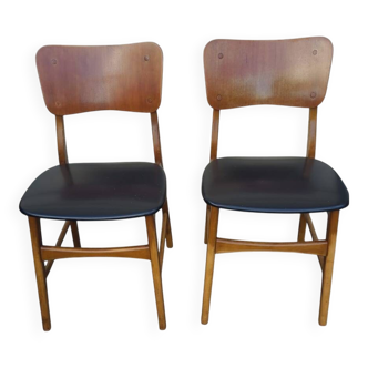 Set of 2 Scandinavian chairs by Kofod-Larsen for Boltinge Stolefabrik, Denmark, 1960