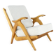 Mid century dutch design Oak armchair 'Nederweert' | more pieces in stock