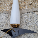 Pair of modernist wall lamps, vintage, 50s