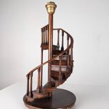Lampe escalier en colimaçon par Hanbel 1980