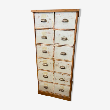 12-drawer cabinet