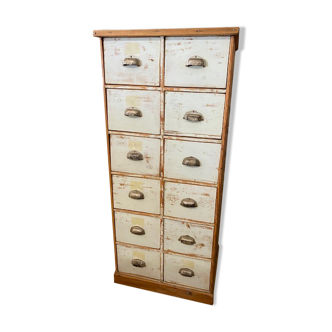 12-drawer cabinet