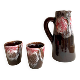 Valauris pitcher and mug