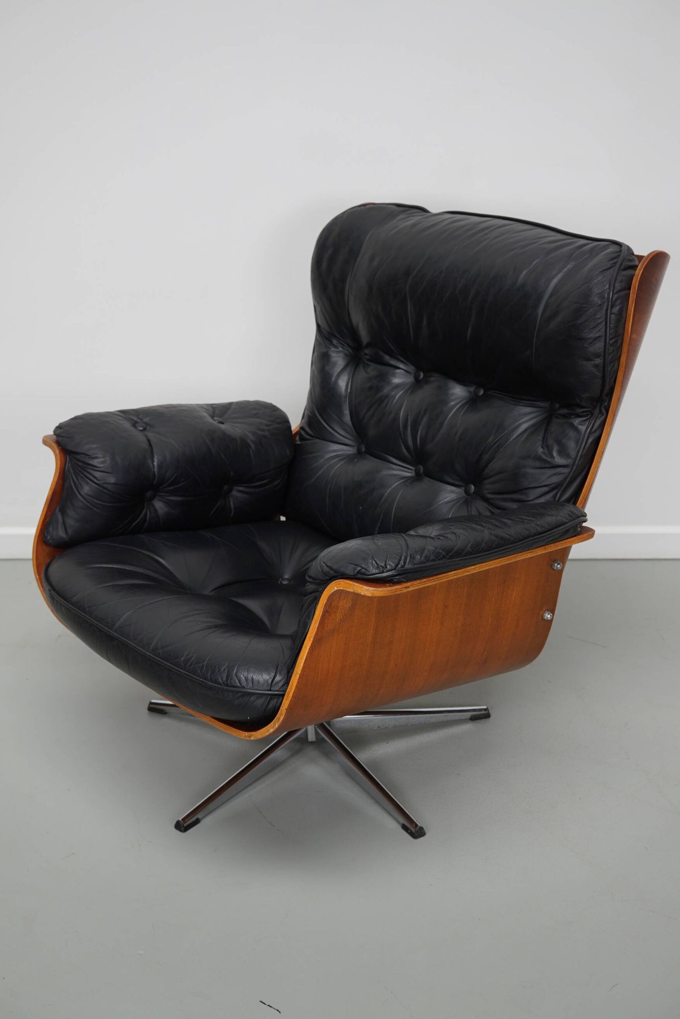 Vintage Armchair / Lounge Chair by Martin Stoll for Giroflex, Germany 1960s