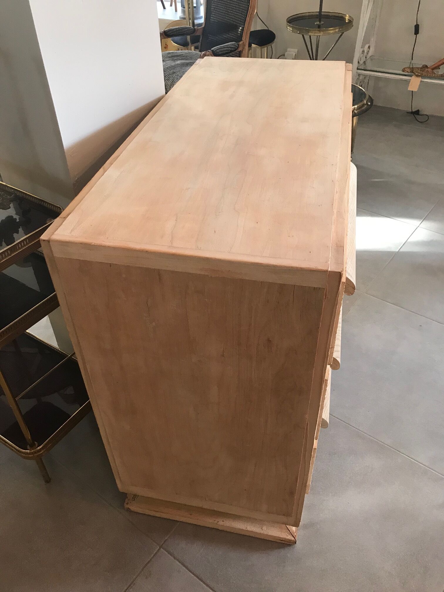 Chest of drawers in fir from the 1940s